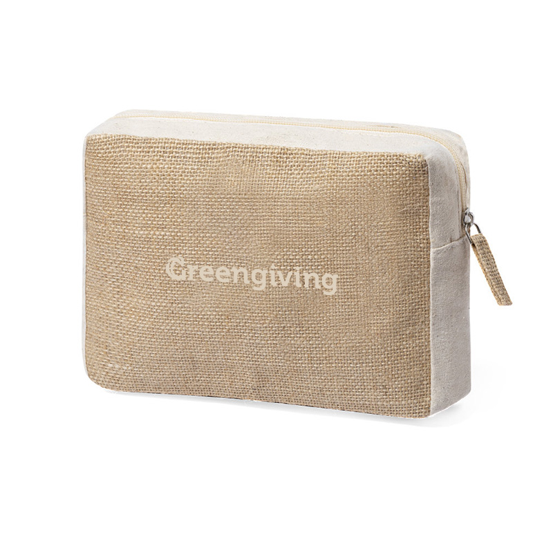 Toilettas jute | Eco relatiegeschenk